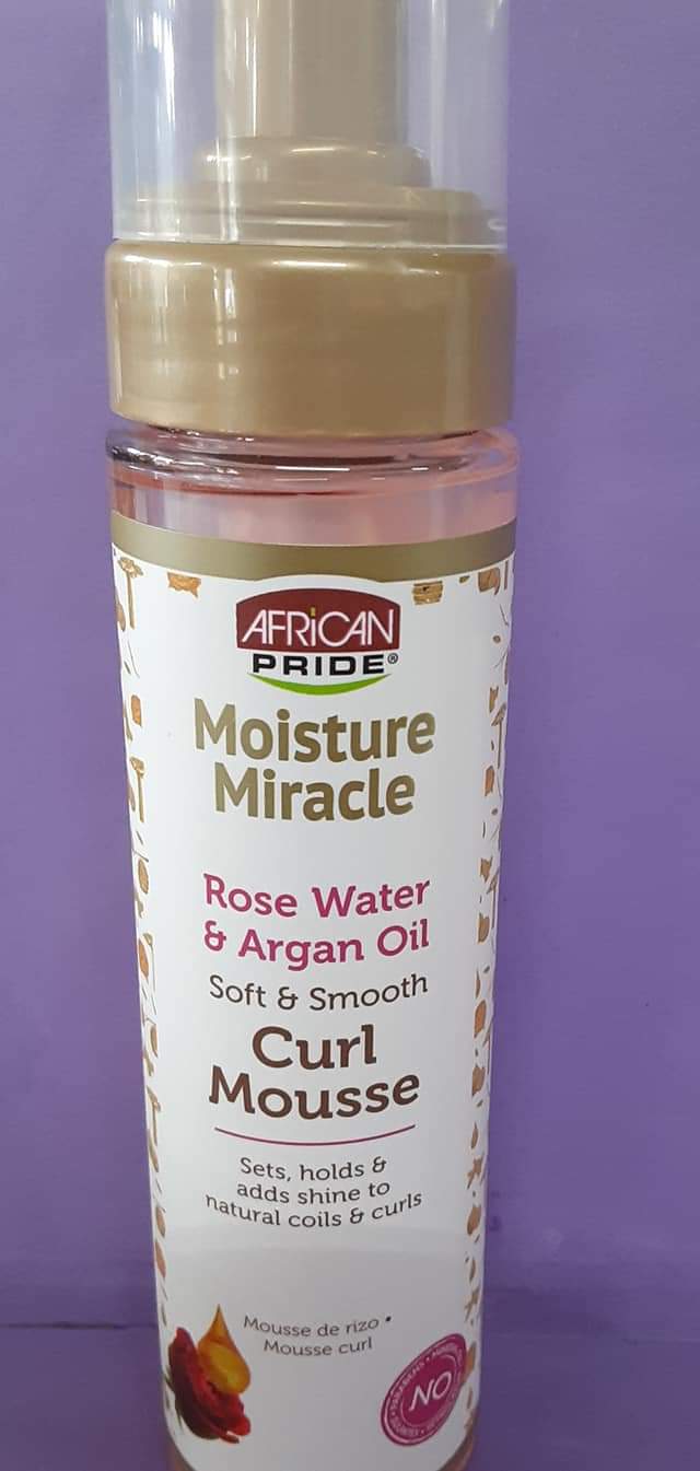 Rose water & Argan oil Mousse